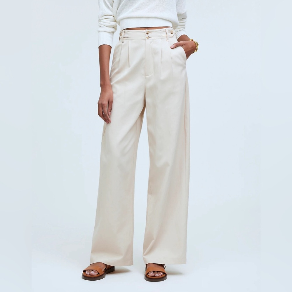 Madewell The Harlow Wide-Leg Pant • size 0 • NWT • NG521